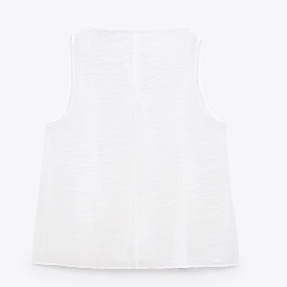 ZARA RUFFLED TOP - Picture 4 of 6